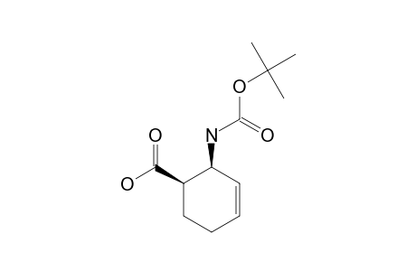(1R*,2S*)-2-(TERT.-BUTOXYCARBONYLAMINO)-CYCLOHEX-3-ENECARBOXYLIC-ACID