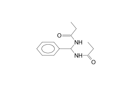 N,N'-bis(propanoyl)benzylidenediamine