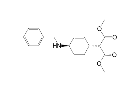 (1R,4R)-(E)-Dimethyl [4-(benzylamino)cyclohex-2-en-1-yl]malonate