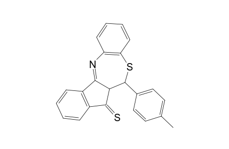 11-p-tolyl-11,11a-dihydro-10-thia-5-aza-dibenzo[a,g]azulene-12-thione