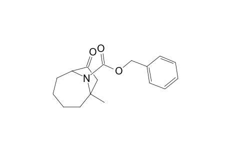 N-(Benzyloxycarbonyl)-1-methyl-9-azabicyclo[4.2.1]nonan-7-one