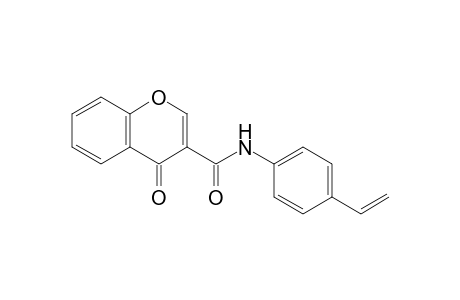 N-(4-Vinylphenyl)-4-oxo-4H-chromene-3-carboxamide