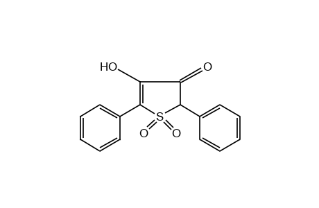 2,5-DIPHENYL-4-HYDROXY-3(2H)-THIOPHENONE, 1,1-DIOXIDE
