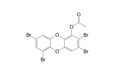 (2,3,6,8-tetrabromodibenzo-p-dioxin-1-yl) acetate