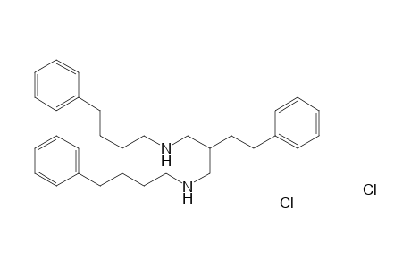 N,N'-Bis-(4-phenylbutyl)-2-(2-phenylethyl)-propane-1,3-diamine-dihydrochloride