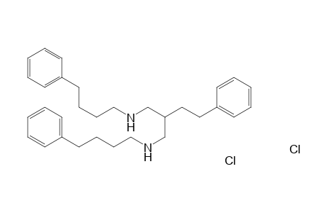 N,N'-Bis-(4-phenylbutyl)-2-(2-phenylethyl)-propane-1,3-diamine-dihydrochloride