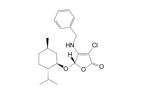 5-(l-Menthyloxy)-4-benzylamino-3-(S)-chloro-2(5H)furanone