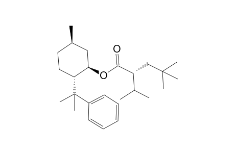 (1R,2S,5R)-5-Methyl-2-(1-methyl-1-phenylethyl)cyclohexyl (2'R)-2'-isopropyl-4',4'-dimethylpentanoate