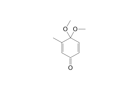 4,4-Dimethoxy-3-methyl-2,5-cyclohexadien-1-one