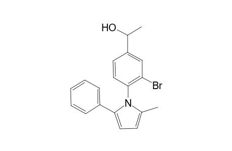1-(3-bromo-4-(2-methyl-5-phenyl-1H-pyrrol-1-yl)phenyl)ethanol