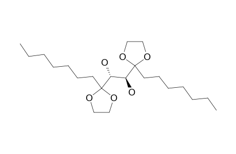 (-)-(1R,2R)-1,2-BIS-(2-HEPTYL-1,3-DIOXOLAN-2-YL)-ETHANE-1,2-DIOL