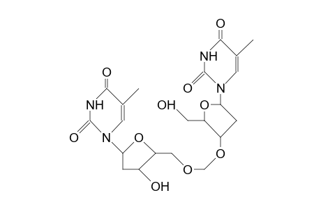 3'-O-(5'-O-Thymidinyl-methyl)-thymidine