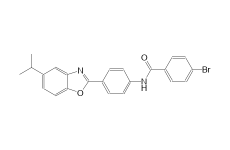benzamide, 4-bromo-N-[4-[5-(1-methylethyl)-2-benzoxazolyl]phenyl]-