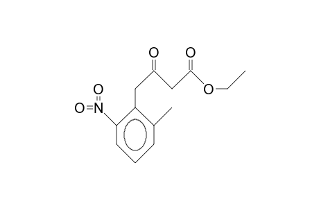 4-(6-Methyl-2-nitro-phenyl)-acetoacetic acid, ethyl ester