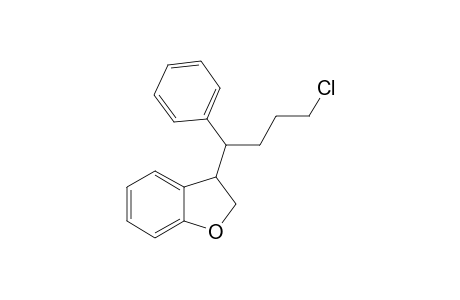 3-(4-Chloro-1-phenylbutyl)-2,3-dihydrobenzofuran