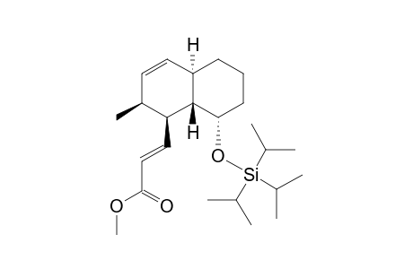 (E)-3-[(1S,2S,4aR,8S,8aS)-2-methyl-8-tri(propan-2-yl)silyloxy-1,2,4a,5,6,7,8,8a-octahydronaphthalen-1-yl]-2-propenoic acid methyl ester