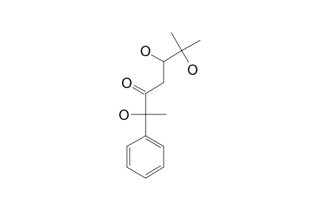 6-METHYL-2,5,6-TRIHYDROXY-2-PHENYL-HEPTAN-3-ONE