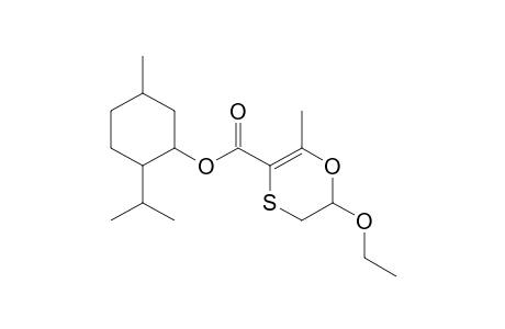 2-Methyl-6-ethoxy-3-[(2-isopropyl-5-methylcyclohexyloxy)carbonyl]-1,4-oxathiin
