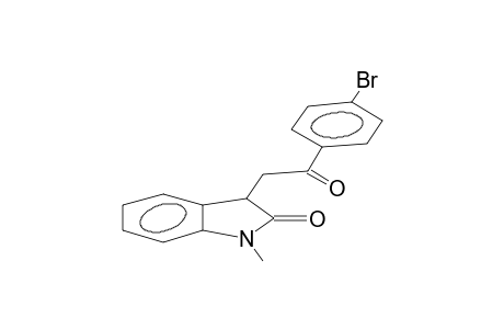 1-methyl-3-(4-bromobenzoylmethyl)-2,3-dihydroindol-2-one