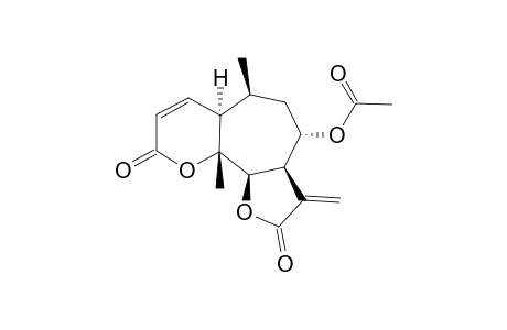 8-ALPHA-ACETOXY-2,3-DEHYDRO-PSILOSTACHYIN-C
