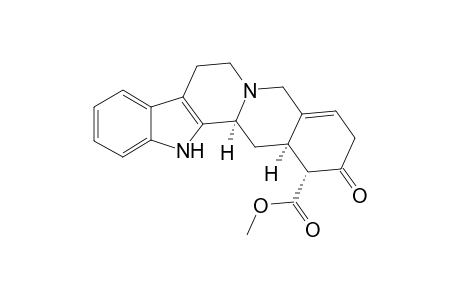 Yohimban-16-carboxylic acid, 19,20-didehydro-17-oxo-, methyl ester, (16.alpha.)-