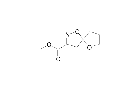 3-CARBOMETHOXYSPIRO[ISOXAZOLIN-5,2'-TETRAHYDROFURAN]