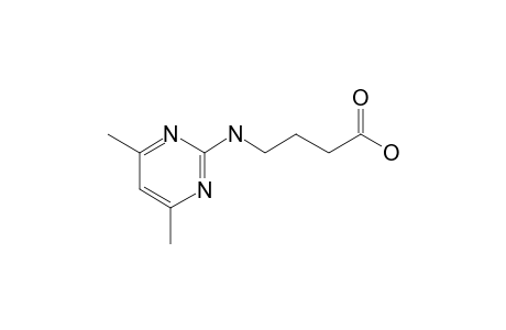 4-[(4,6-Dimethyl-2-pyrimidinyl)amino]butanoic acid