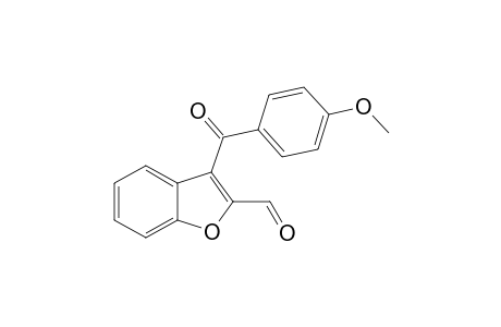 3-(4-Methoxybenzoyl)benzofuran-2-carbaldehyde