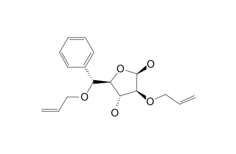 2,5-DI-O-ALLYL-(5S)-5-C-PHENYL-BETA-D-ARABINOFURANOSIDE