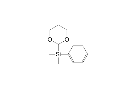 Silane, 1,3-dioxan-2-yldimethylphenyl-