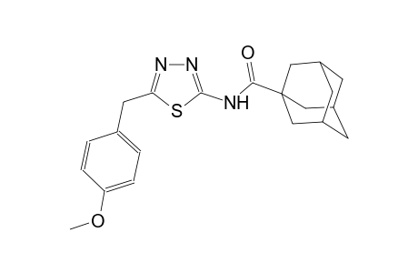 N-[5-(4-methoxybenzyl)-1,3,4-thiadiazol-2-yl]-1-adamantanecarboxamide