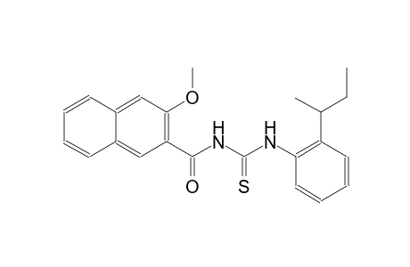 N-(2-sec-butylphenyl)-N'-(3-methoxy-2-naphthoyl)thiourea