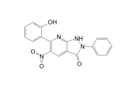 6-(2-Hydroxyphenyl)-5-nitro-2-phenyl-1,2-dihydropyrazolo[3,4-b]pyridin-3-one