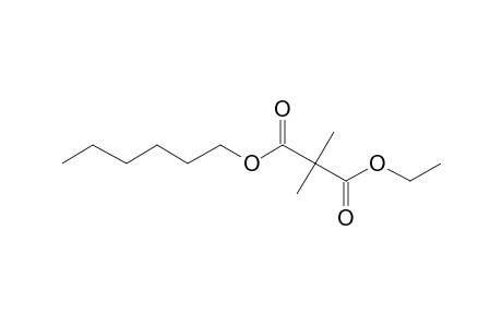 Dimethylmalonic acid, ethyl hexyl ester