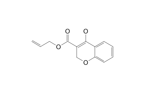 3-ALLYLOXYCARBONYL-CHROMAN-4-ONE;ENOL-TAUTOMER