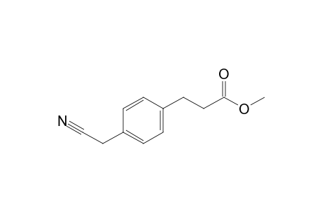 1-(Cyanomethyl)-4-[2'-(methoxycarbonyl)ethyl]benzene