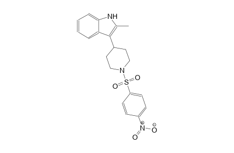 1H-indole, 2-methyl-3-[1-[(4-nitrophenyl)sulfonyl]-4-piperidinyl]-