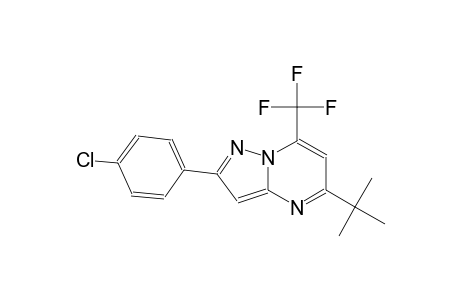pyrazolo[1,5-a]pyrimidine, 2-(4-chlorophenyl)-5-(1,1-dimethylethyl)-7-(trifluoromethyl)-