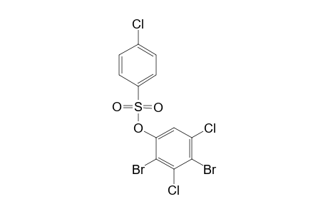 p-CHLOROBENZENESULFONIC ACID, 2,4-DIBROMO-3,5-DICHLOROPHENYL ESTER