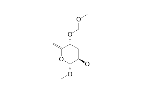 METHYL-3,6-DIDEOXY-4-O-METHOXYMETHYL-ALPHA-D-THREO-HEX-5-ENOPYRANOSIDE