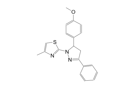 thiazole, 2-[4,5-dihydro-5-(4-methoxyphenyl)-3-phenyl-1H-pyrazol-1-yl]-4-methyl-