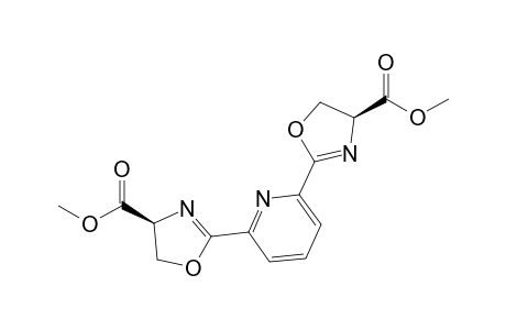 Dimethyl (S,S)-2,2'-(pyridine-2,6-diyl)bis(4,5-dihydrooxazole-4-carboxylate)