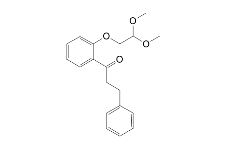 1-[2-(2,2-dimethoxyethoxy)phenyl]-3-phenyl-1-propanone