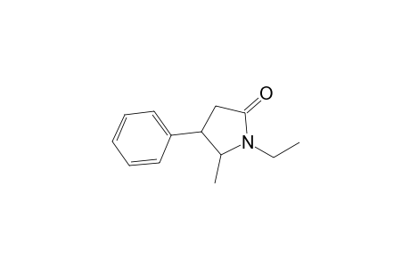 1-Ethyl-5-methyl-4-phenylpyrrolidin-2-one