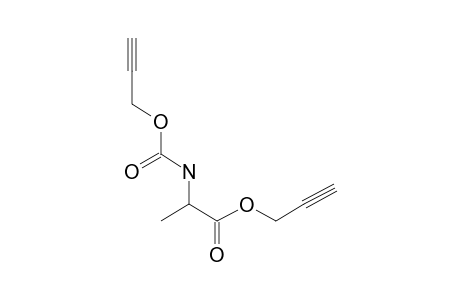 D-Alanine, N-propargyloxycarbonyl-, propargyl ester