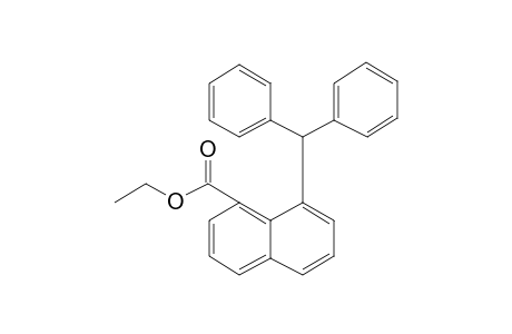 Ethyl 8-(diphenylmethyl)-1-naphthoate