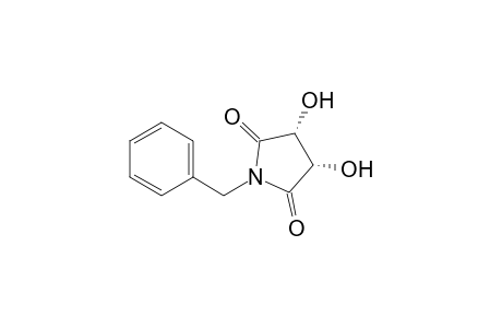 (3R,4S)-1-benzyl-3,4-dihydroxy-2,5-pyrrolidinedione