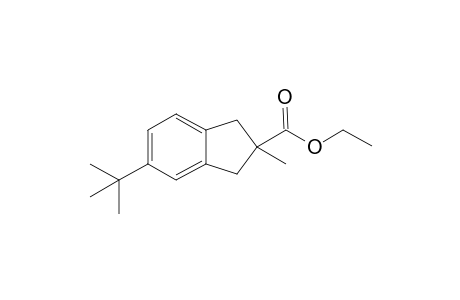 Ethyl 5-(t-butyl)-2,3-dihydro-2-methyl-1H-indene-2-carboxylate