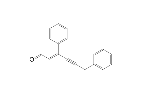 3,6-Diphenylhex-2-en-4-ynal