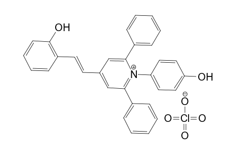 4-[2-(2-Hydroxyphenyl)ethenyl]-2,6-dphenylpyridino}phenoate